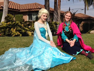 Frozen Ella Princess Party Entertainment